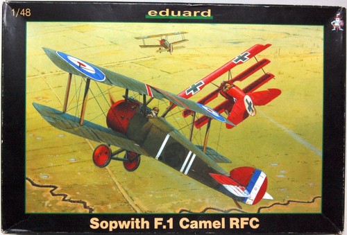 Eduard 1/48 Sopwith F.1 Camel # 8057 - WWI British Fighter. - 第 1/5 張圖片