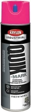Krylon Industrial Quik-Mark Sb Inverted Marking Paint Fluorescent Hot Pink -...