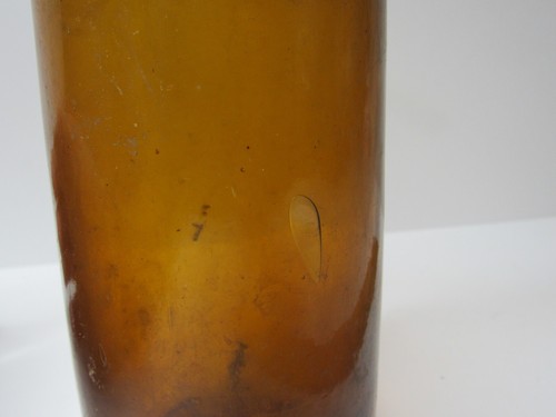 Vintage Antique D.O.C. DOC 1 Whisky Beer Bottle Dark Amber Color BL-11 - Picture 6 of 8