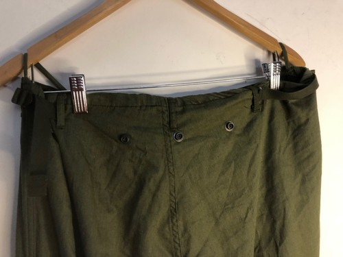Vintage 1982 Australian Army Green Chemical Suit Military Pants Sz M Gibraltar - Picture 13 of 13