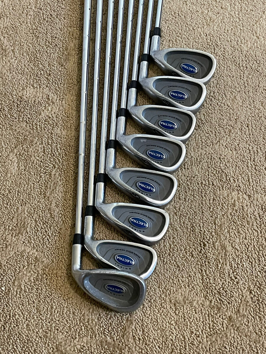 KNIGHT ELECTRA 8 Iron Set Golf Club - Right Hand - SW 3 4 5 KNIGHT ELECTRA 8 Iron Set Golf Club - Right Hand - SW 3 4 5