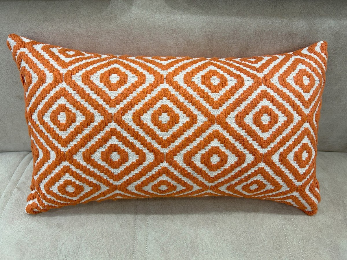 Lumbar Pillow Covers Orange Decorative Throw Pillows Orange Lumbar