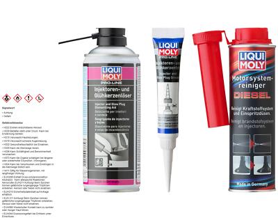 Original LIQUI MOLY Pro-Line Injektoren Set und Motor-System-Reiniger Diesel