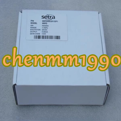 1PC NEW setra indoor pressure display SRPD050LB11DF1 +/-50Pa #YY
