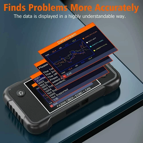 Automotive OBD2 Scanner Engine SRS ABS TCM Diagnostic Tool OBDII Code Reader - Picture 5 of 12