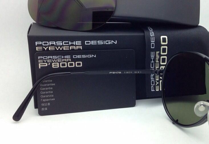 V*様 Porsche Design ブラックブルゾン PORSCHE DESIGN Aviator Sunglasses P'8478 D 69 Black as Worn by KIM