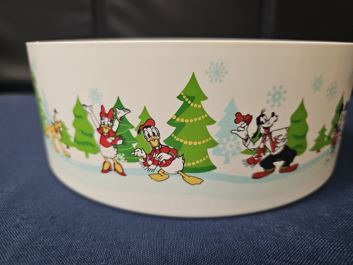 Disney Tupperware Holiday Christmas Container Mickey Minnie Goofy
