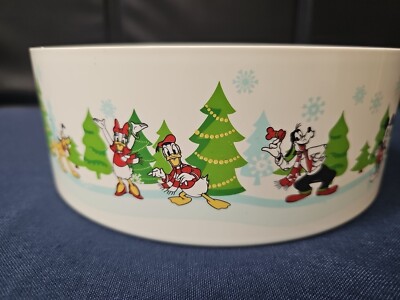 Disney Tupperware Holiday Christmas Container Mickey Minnie Goofy