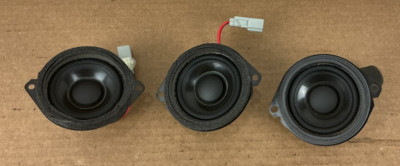 2007-2013 Acura MDX Dash & Rear Upper Quarter Panel Tweeter Speaker Set of 3 OEM