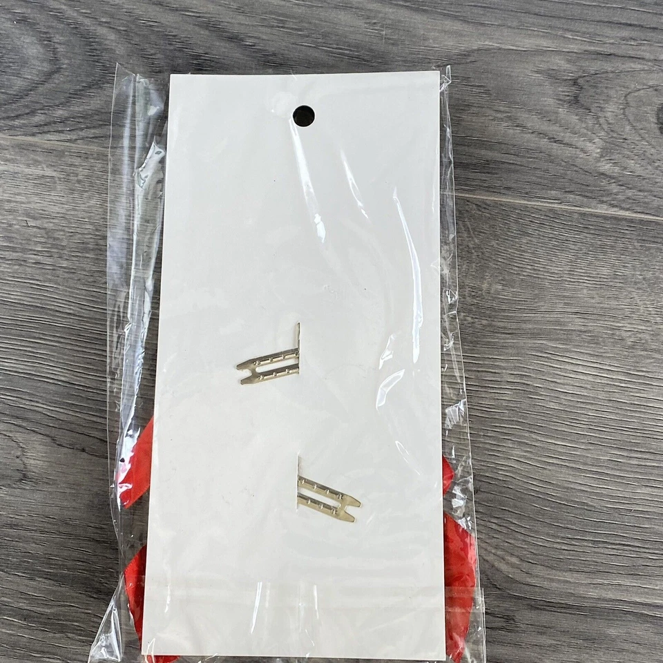 Pinzas de moño de enfermera Leg Avenue rojo blanco caramelo rayas disfraz cruzado Foto 4 de 4