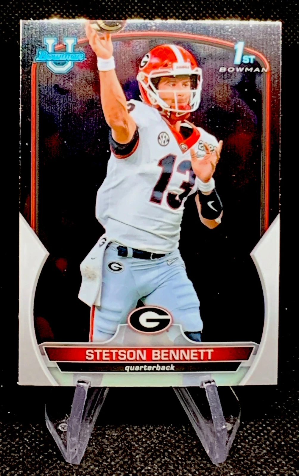 Stetson Bennett trading card