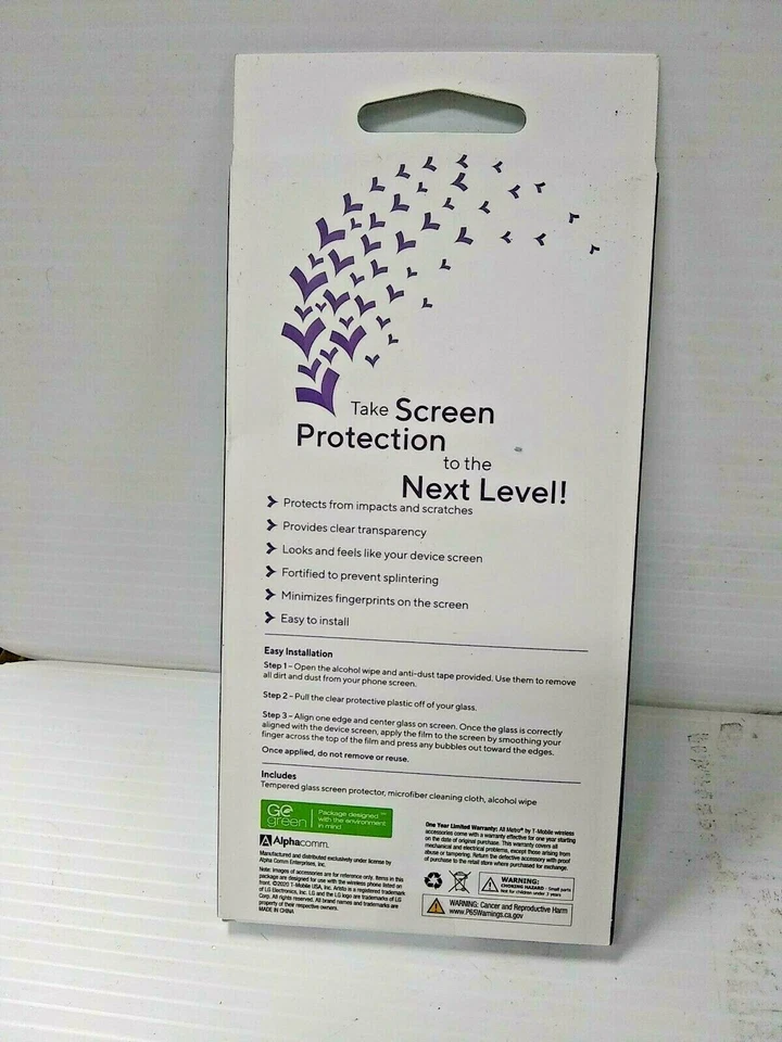 T Mobile Metro LG Aristo 5 Tempered Glass Screen Protector NEW GLS1026 (W2-2) - Image 2 of 3