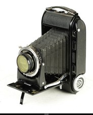 Telecamera a telemetro Voigtlander 6x9 6x4,5 Bessa con filtro Helomar 3,5/10,5 cm EX+++