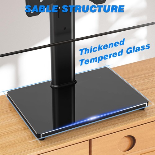 Rfiver Universal Swivel Tabletop TV Stand for Flat Screens 23 24 26 32 39 40 ... - 第 5/9 張圖片