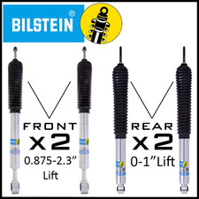 Bilstein B8 5100 Frontrear Monotube Shocks Fit 07-21 Toyota Tundra 0-2.3 Lift