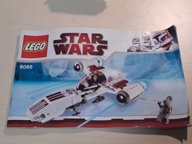Lego Star Wars 8085 Freeco Speeder with instructions and 2 figures