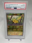 Pokemon TCG Pikachu 025/165 SV2a Card 151 Master Ball Reverse Holo PSA 10