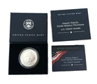 2022 US Mint Armed Forces Silver Medal U.S. Coast Guard 1 oz 999 OGP Box COA