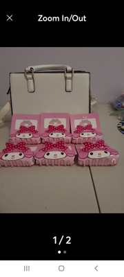 Sanrio My Melody Pink Plastic Hair Clip Claw Clip Animation Theme, 2023