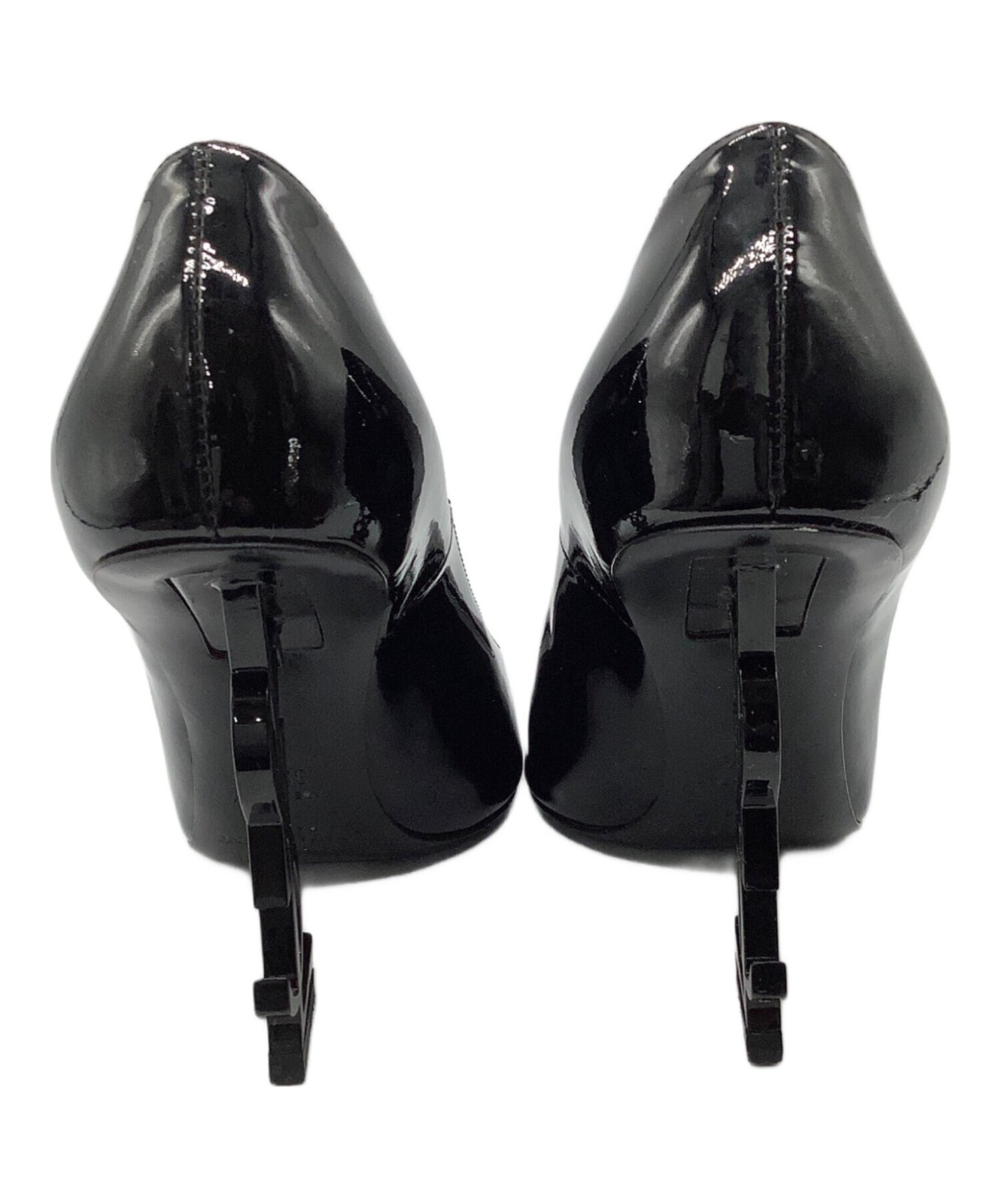 Saint Laurent Paris Shoes Pumps Heel EU 35.5 US 5.5 Black Authentic thumbnail 3