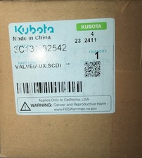 Genuine New Oem Kubota Aux Hydraulic Control Valve Scd 3c131-82542