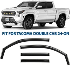 Rain Guards Vent Visors Shade for 2024-2025 Toyota Tacoma Double Cab
