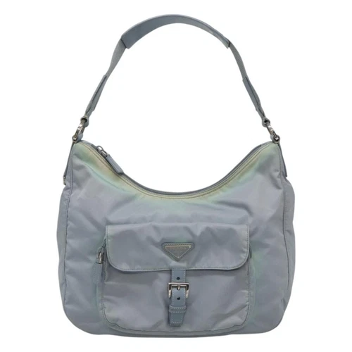 Sac bandoulière Prada Tessuto bleu synthétique authentique