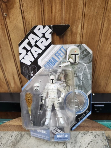 2007 Hasbro Star Wars McQuarrie Concept Boba Fett 3.73" Action Figure NM #15
