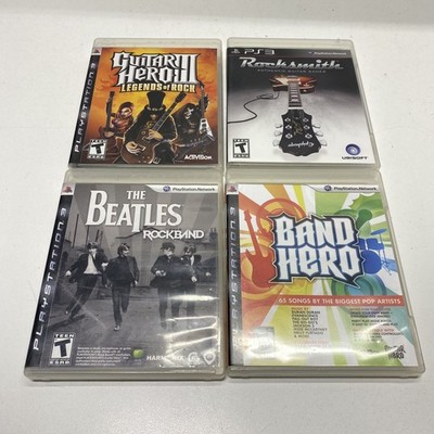 Music Games Bundle: Rocksmith, Guitar Hero & More - PlayStation 3