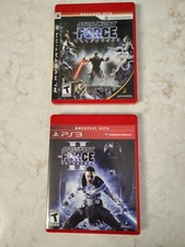 STAR WARS The Force Unleashed I & II 2 Greatest Hits (Sony PlayStation 3 PS3)