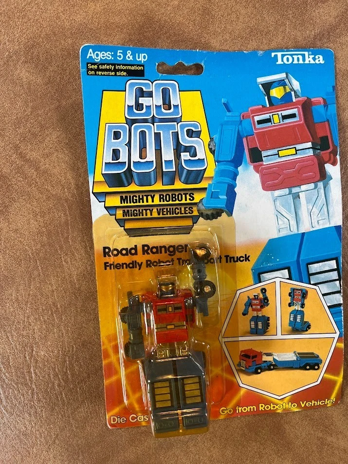 GO-BOTS ROAD RANGER MOC TONKA DIE-CAST METAL VINTAGE 1985 - Image 3 of 4