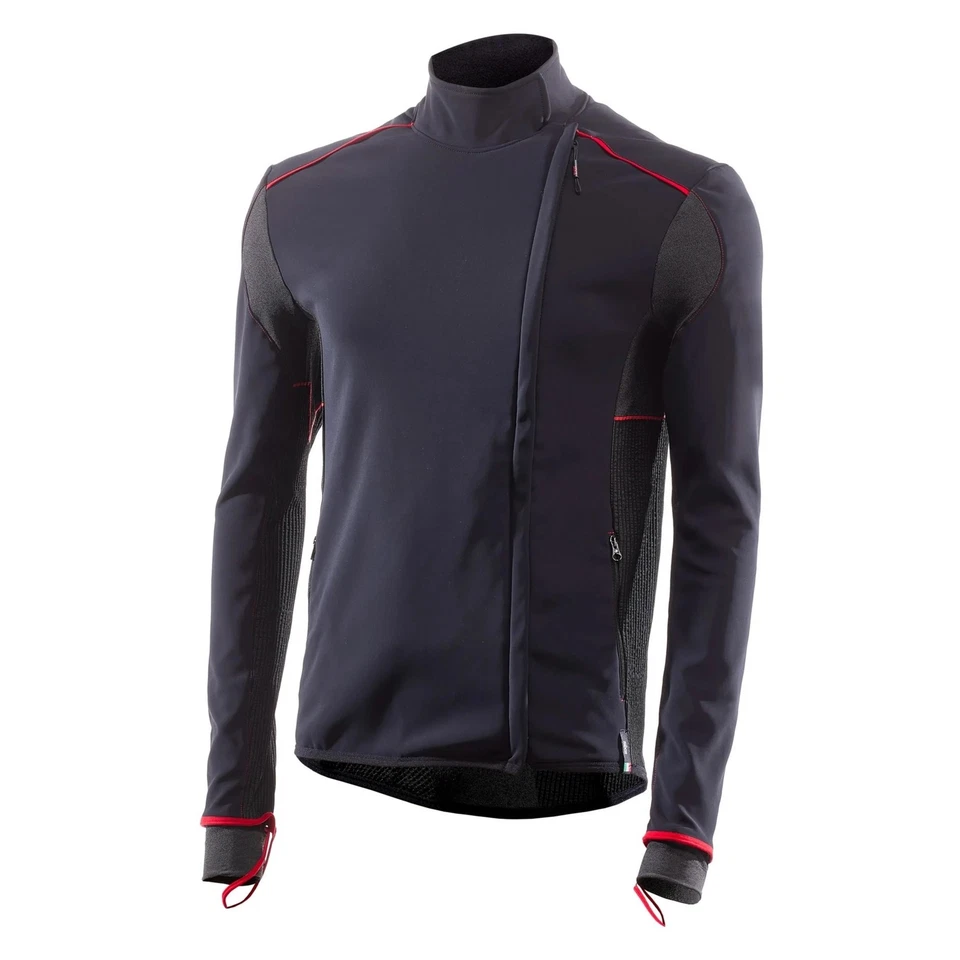 Maglia Tecnica da Uomo Sixs Midlayer WTJ-V3 Black - Imagen 2 de 4