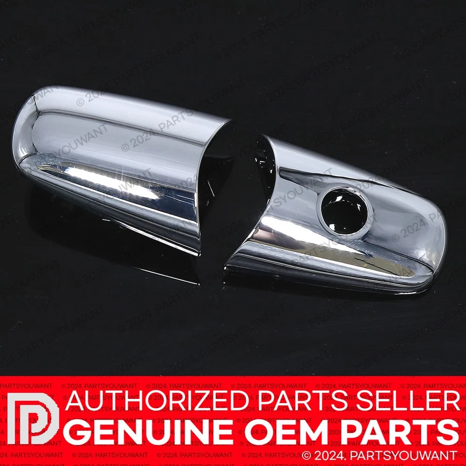 GENUINE Nissan Infiniti OEM Outside Exterior Door Handle Cover Escutcheon SET Foto 2 de 4