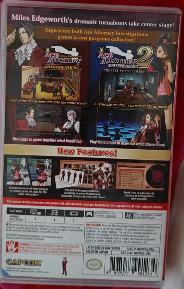 Ace Attorney Investigations Collection Nintendo Switch - Bild 2 von 3