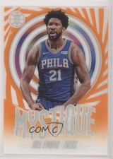 2019-20 Panini Illusions Mystique Orange Joel Embiid #5 o7m