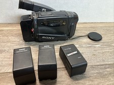 Sony CCD-TR700 Hi-8 Handycam Video Camera w/ 4-Batterys , No Charger