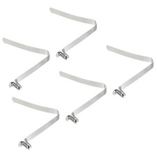 5Pcs 11x6mm Kayak Paddle Snaps Hollow Button Single Pin Lock Tube Spring Clips