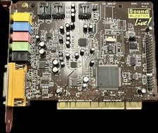 Creative Labs CT4830 Sound Blaster Live Internal 32-bit Sound Card PCI