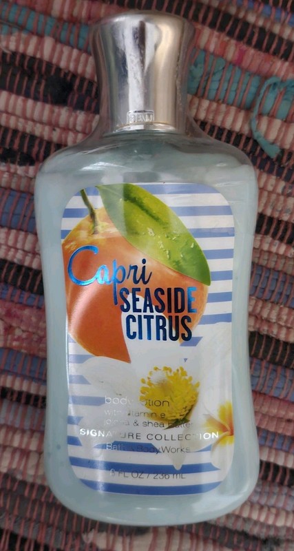 NWT Vintage Bath & Body Works Capri Seaside Citrus Body Lotion Retired Rare 