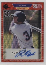 2021 Leaf Pro Set Metal 1989 Pro Set Auto Red Wave Joe Mack #PA-JM1 Auto 0u19
