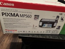 Canon PIXMA MP560 All-In-One Inkjet Printer, New/Open Box, COMPLETE 