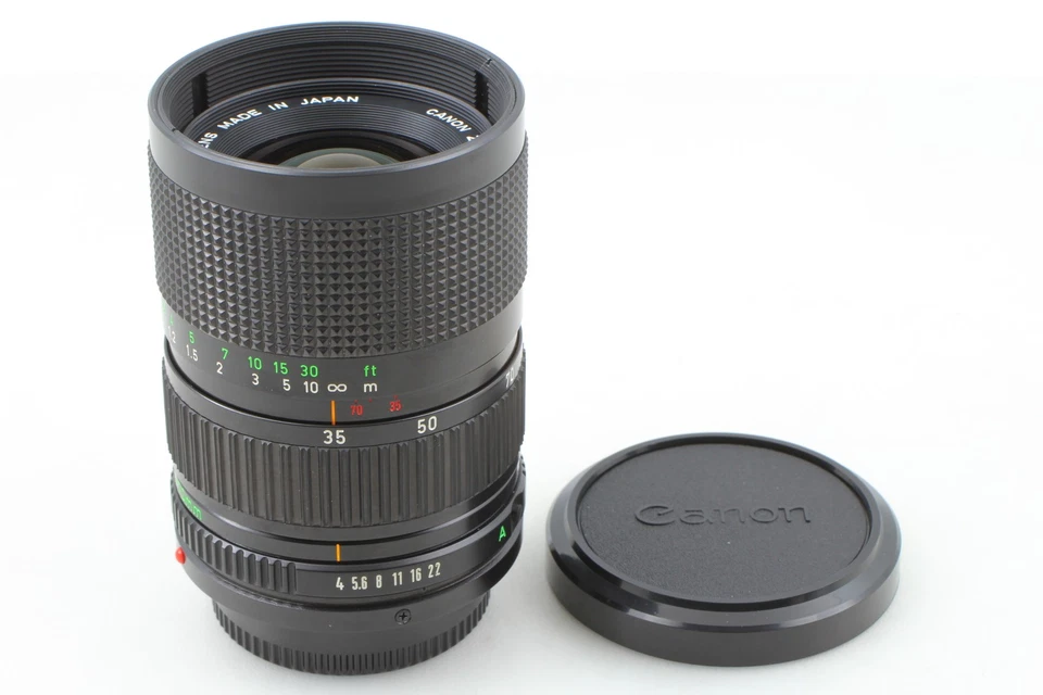 [Excelente COMO NUEVO con Tapa] Canon Nuevo FD NFD 35-70mm f/4 MF Lente Zoom Montaje FD de JAPÓN Foto 2 de 4