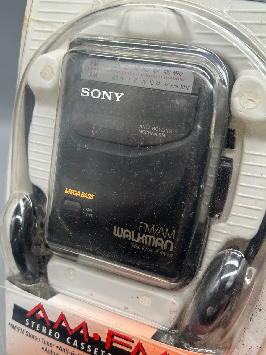 Sony Wm-fx103 Walkman Radio Cassette Player Am FM WMFX103 Wm-fx121