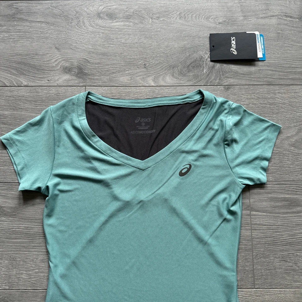 ASICS Core Women’s Running Top - Kingfisher - XS - BNWT - Image 2 of 4