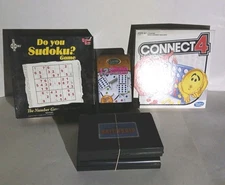 Lot 4 Used Games Connect Four,Battleship,Sudoku & Dominos
