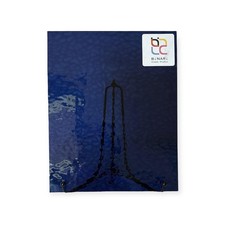 Wissmach Stained Glass Sheet : Midnight Blue English Muffle 8"x12"-1 Sheet ...