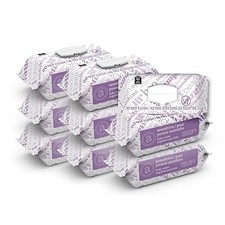 Elements Baby Wipes, Sensitive, 810 Count, Flip-Top Packs, Pack of 9