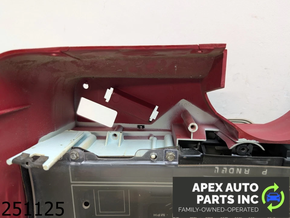 OEM 1979 Chevrolet El Camino 3.9L Speedometer Gauge Cluster Red Foto 2 de 4