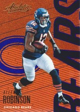 2018 Absolute Football Trading Cards Spectrum Blue Parallel: Pick From List