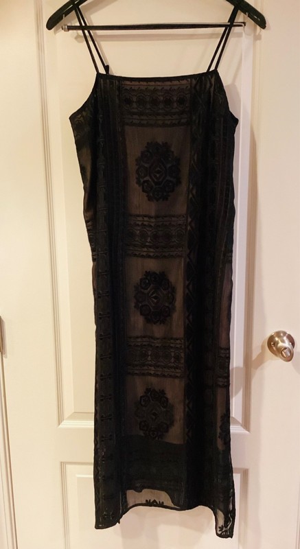 Anthropologie Floreat Luna Slipdress S